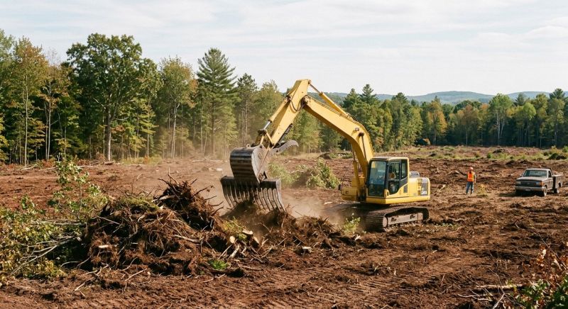 Land Clearing in Gwinnett County, GA