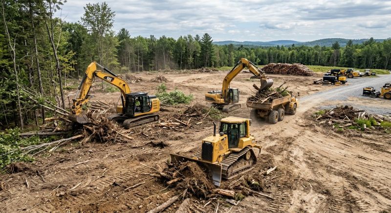 Commercial Property Clearing in Gwinnett County, GA